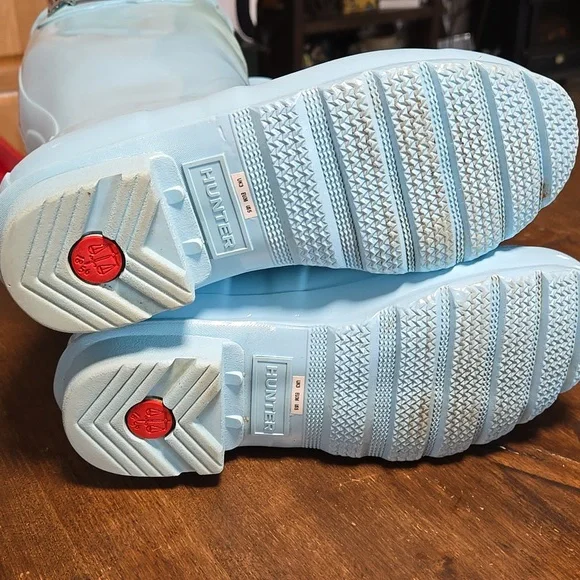 Hunter Blue Women's Winter & Rain Boots - Picture 6 of 7